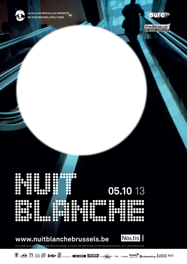 Affiche Nuit Blanche 2013